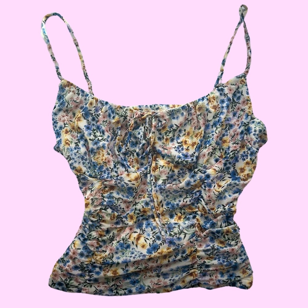 Just Polly New York Spring Flower Tank